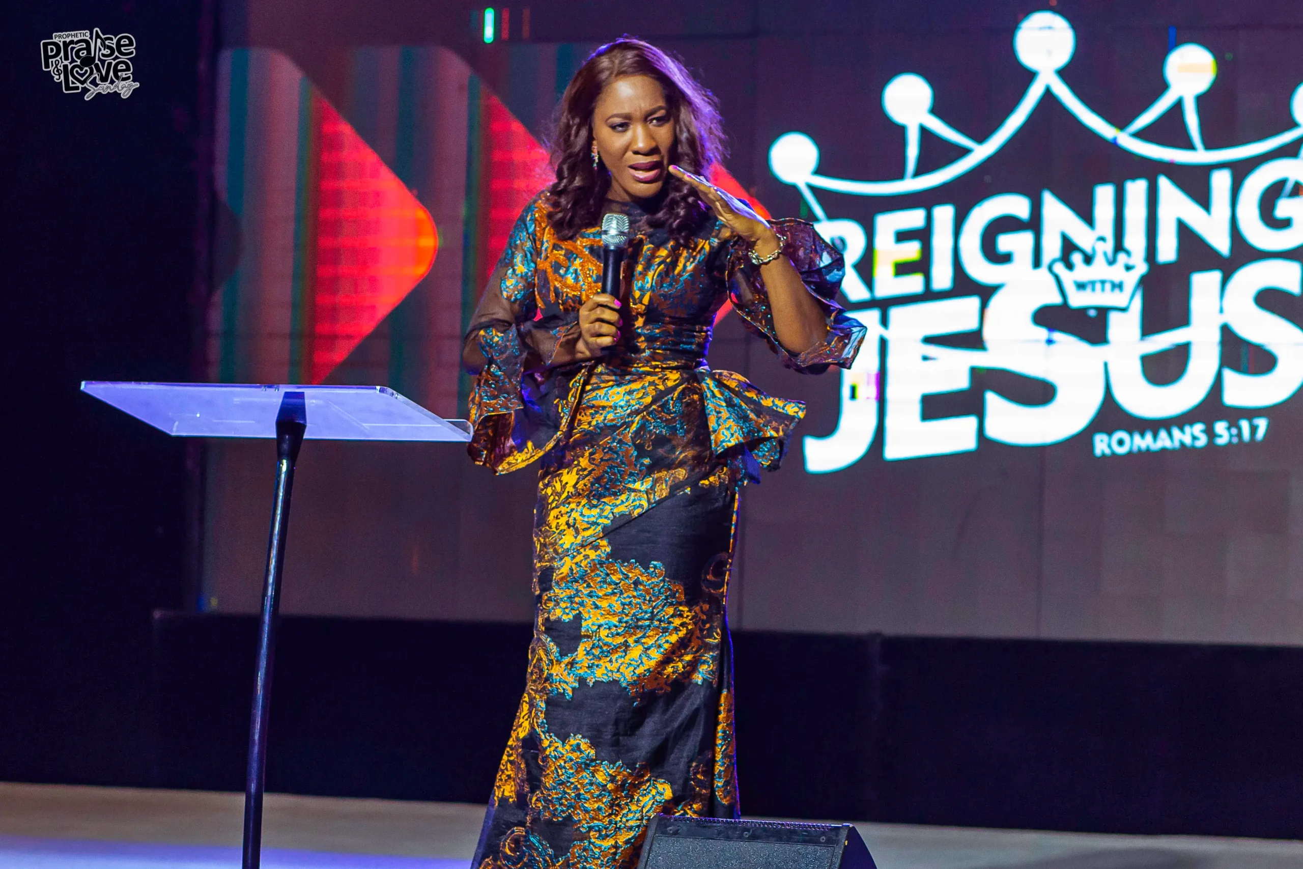 Bukola Ogunsola in COZA Lagos